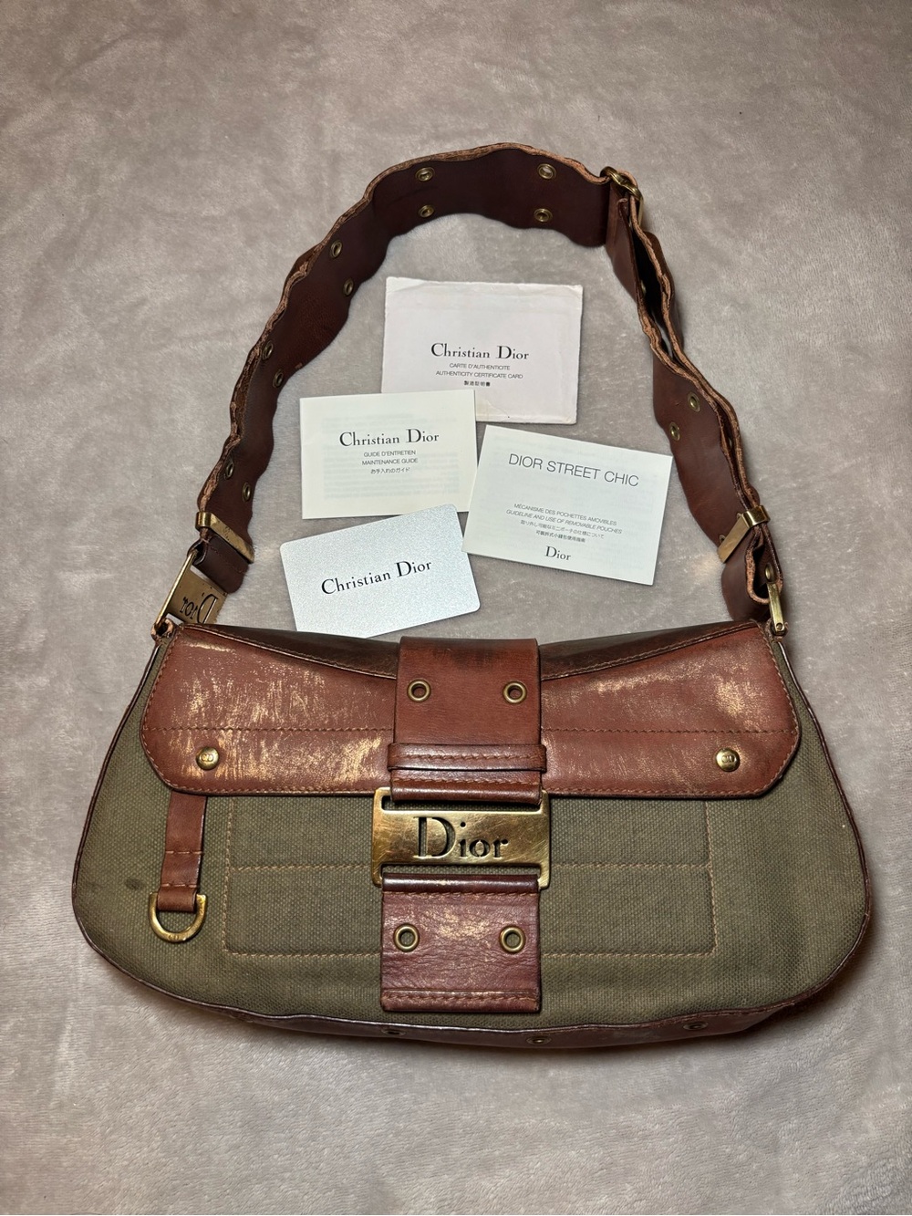 Christian Dior Vintage Street Chic Columbus bag